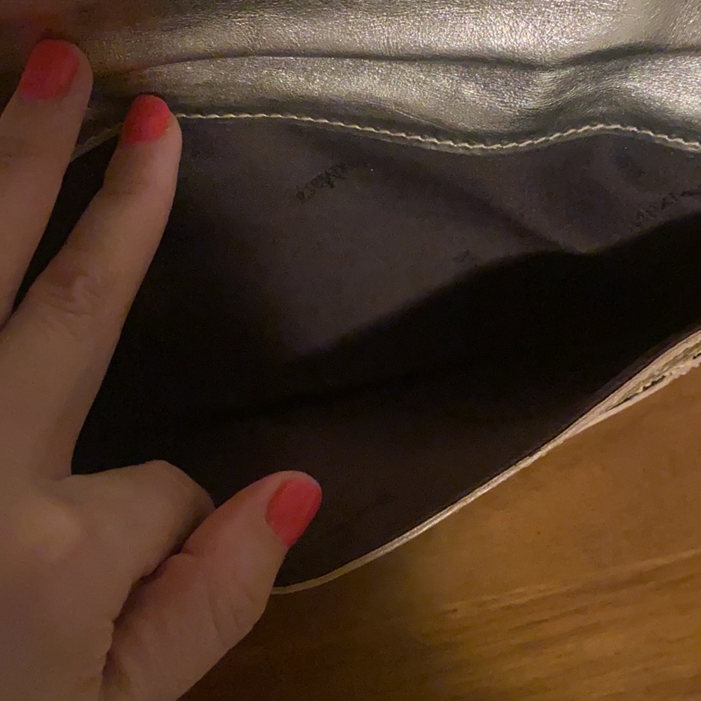 Python Gold Envelope Clutch - image 4